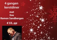 Kerstdiner met Live Ramon Sandbergen 2e kerstdag