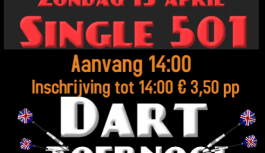 Darttoernooi zondag 15 april single 501 Darttoernooi zondag 15 april single 501