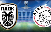 PAOK – Ajax Dinsdag 6 augustus 19:00 PAOK – Ajax Dinsdag 6 augustus 19:00