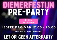 Feestweek pre-party op het terras!! 17-20 iedere dag!