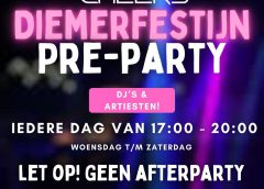 Feestweek pre-party op het terras!! 17-20 iedere dag!